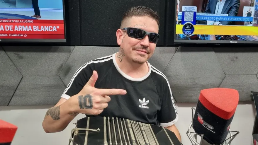 Pablo Lima y la fusión entre tango y cumbia villera: “Amo la música y me gusta lo que genera”