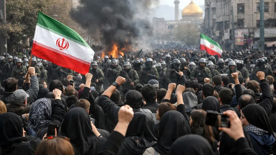 Irán al borde del colapso: “Son familias enteras las que se manifiestan contra el régimen”