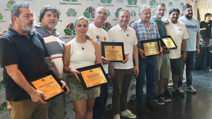 Fernando Gray se reunió con sindicatos y destacó el trabajo conjunto para fortalecer las colonias de verano en Esteban Echeverría