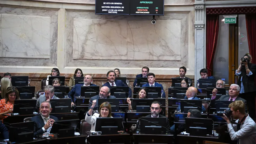 El Senado reformó la ley de Glaciares: "Además del cambio climático, ahora tenemos el efecto de esta reforma"