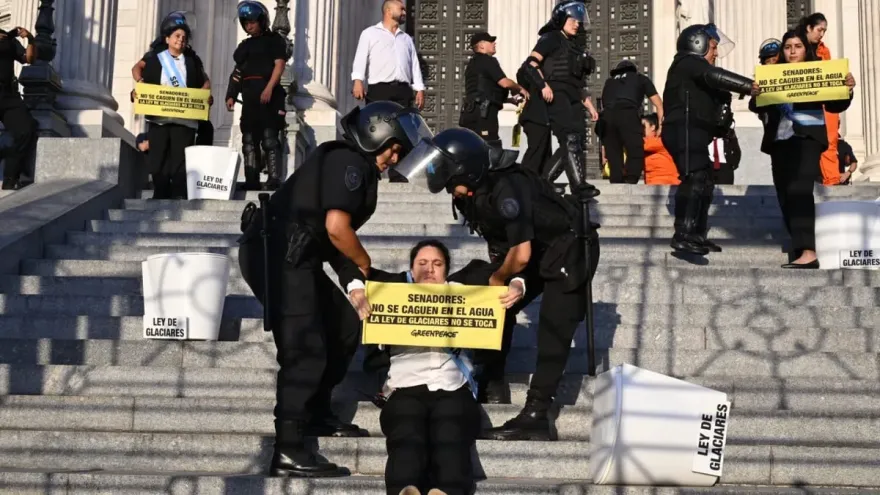 Greenpeace alertó por la reforma de la ley de Glaciares: “Lo que está en juego es el agua de todos los argentinos”