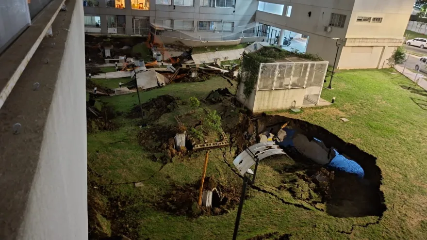 Derrumbe en Parque Patricios: "Somos 175 familias desesperadas porque de repente nos quedamos en la calle"