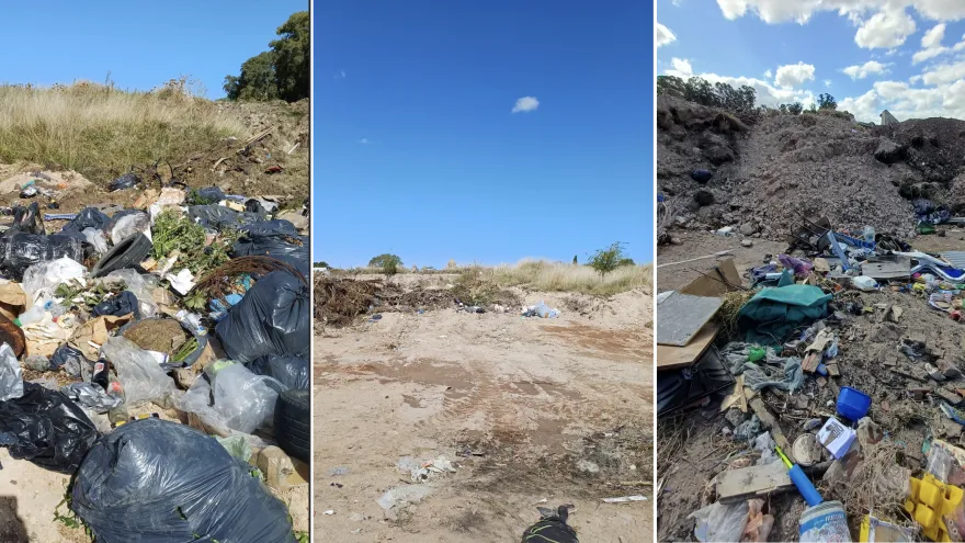 Benito Juárez: Denuncian basural a cielo abierto en una cava municipal