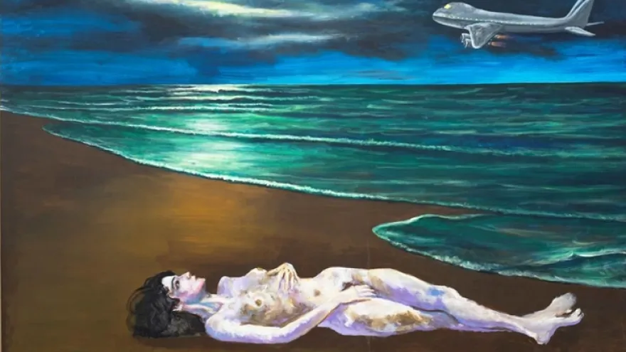 La misteriosa obra final de Antonio Berni sobre los vuelos de la muerte