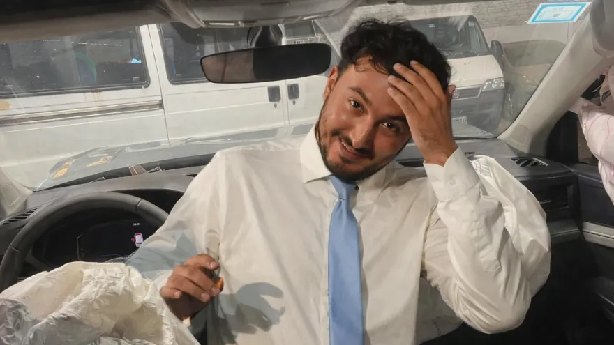 Diputados: Agustín Romo destruyó una Volkswagen Taos 0km y el hecho fue ocultado