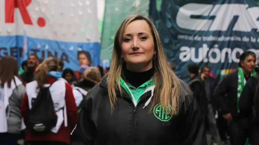 María Mercedes Cabezas, de ATE: “El gobierno está avanzando en contra del estado”