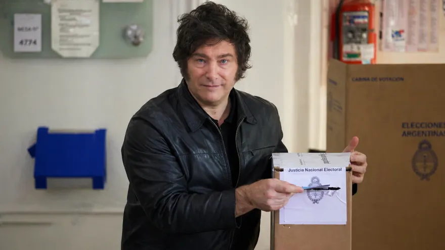 En 2025 Javier Milei ganó con el 40 por ciento pero la CNE no registró su voto