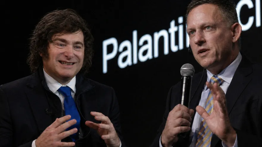 Giro autoritario: Orwell lo predijo, Peter Thiel y Javier Milei lo concretaron