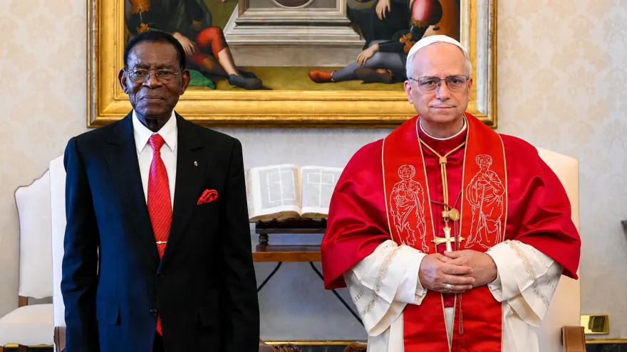 El crimen que sacude al Vaticano tras el encuentro entre Obiang y León XIV