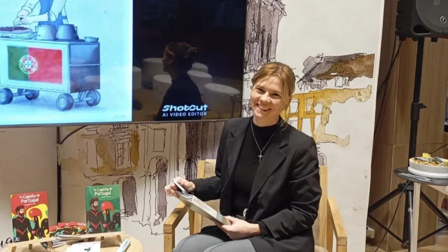 Georgina Martins presenta cuento mezclando "infancia y cultura portuguesa"