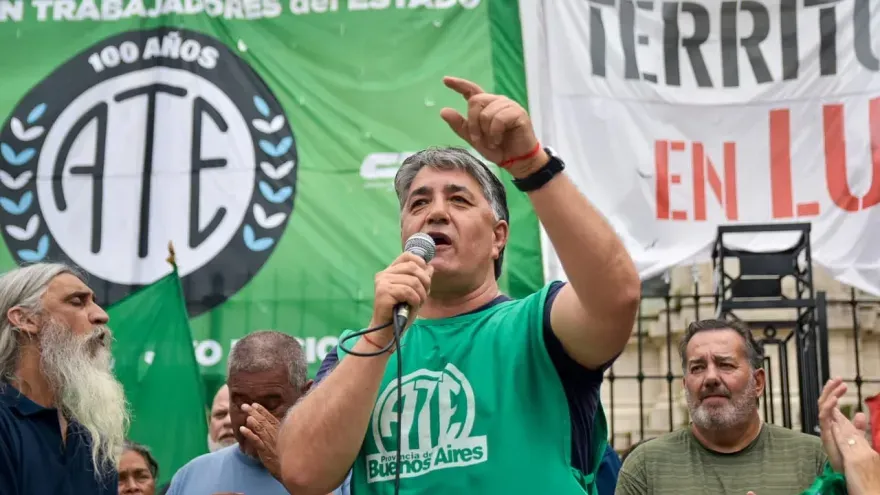 ATE PBA: para Claudio Arévalo, "el que está pagando el ajuste es el pueblo"