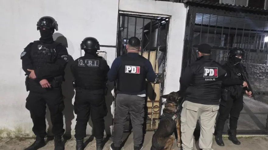 Santa Fe: Tres detenidos y secuestro de cocaína y marihuana en Rosario