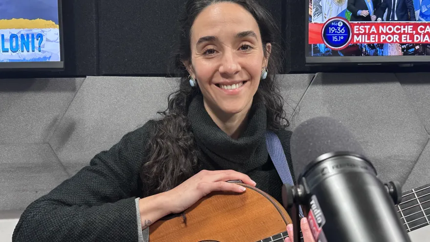 Caro Vitali: "Cantar fue algo que siempre me emocionó, siempre me conmovió"