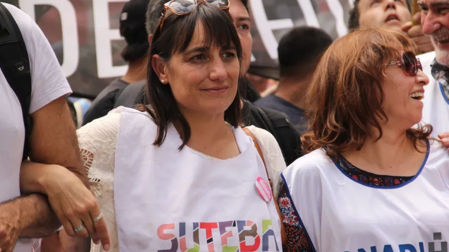 Romina Del Plá: "La docencia no se siente representada por quienes están negociando"
