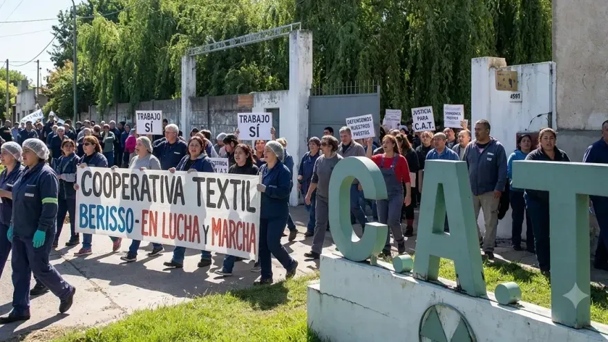 Cooperativa textil de Berisso: "Tenemos que bajarnos casi un 30 por ciento los retiros"