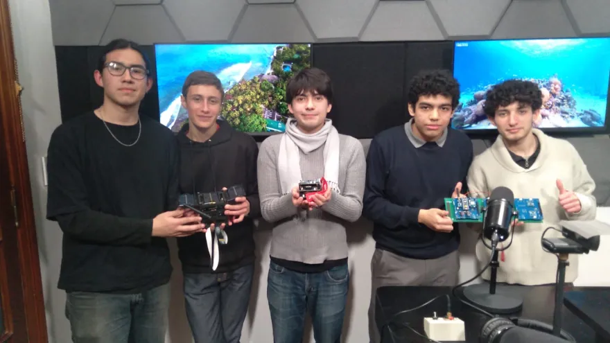 Estudiantes técnicos desarrollan tecnología satelital: "Queremos dejar una huella"