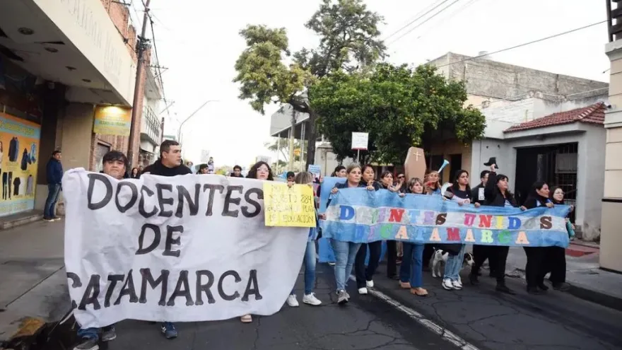 Conflicto docente en Catamarca: “No queda otra que el camino de la huelga”