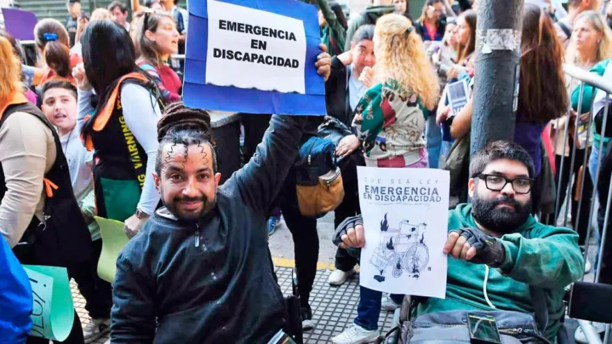 Ajuste en discapacidad: "Se están llevando puesto al sector más débil y vulnerable"
