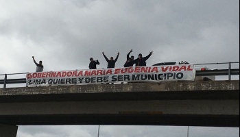 Habitantes de Lima reclaman por la autonomía y le piden a Vidal que vaya a conocer el pueblo