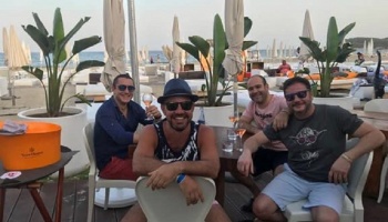 El diputado Lisandro Bonelli sufre por Farmacity y la ley del Aborto desde un hotel de lujo en Ibiza