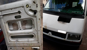 Trabajadores del Cementerio pidieron una ambulancia y recibieron una camioneta oxidada