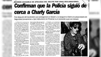 23 años de una polémica ridícula: Charly García y las drogas sin sol