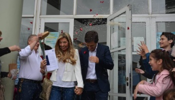 En San Valentín, candidato a intendente del PJ dio el “sí”