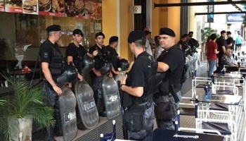 Cambiemos: El intendente de Chacabuco blindó el recinto para dar inicio a las sesiones ordinarias