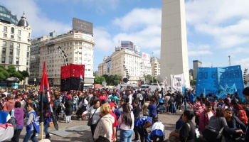 Ollas populares en el Obelisco: “Es muy fácil hablar desde un sillón con aire acondicionado”