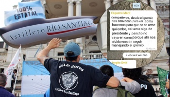 Escrachado por WhatsApp: La CCC de Astillero acordó con Calvente y “Pancho” Banegas