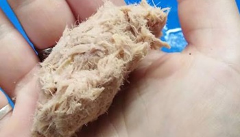 Denuncian que Walmart vende latas de atún “rebajadas” con pedazos de lana