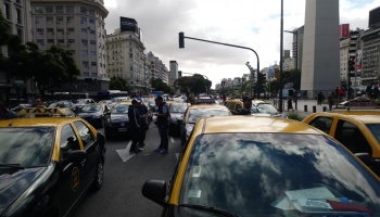 Nueva jornada de protesta de los taxistas contra Uber: “Es el tercer año de la más absoluta impunidad”