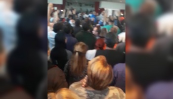 ATE Ensenada: Apoyado por una patota, Banegas aprobó un balance irregular