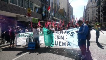 Los docentes de Chaco continúan con paro: “Salimos a luchar para que se haga visible en todo el país”