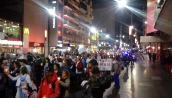 Enfermeros de CABA se manifestaron por la profesionalización
