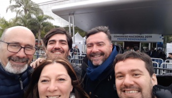 Tras participar del encuentro del FR, Melzi se prepara para disputar la intendencia de La Plata