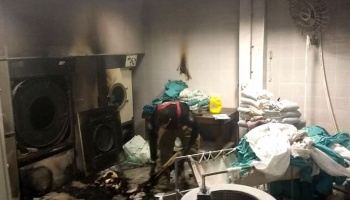 Incendio en el lavadero del hospital Rossi: “No tenemos ningún informe oficial”, dijeron desde CICOP