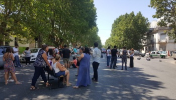 Una disputa por las bonificaciones terminó a las piñas en el Registro de las Personas
