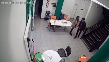 Imperdible: Filmación de cámara de seguridad detona interna dentro de La Cámpora