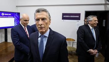 Alberto Fernández puso knock out a Mauricio Macri en el debate presidencial