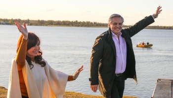 CFK y Alberto F. se mostraron juntos en el día de la Lealtad