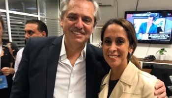 Clarín envió una comitiva al búnker de Alberto y aseguró: “Por nuestra parte, no más grieta”