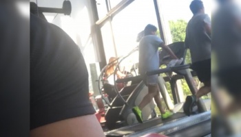 Mientras pedían su captura, Evo Morales fue filmado entrenando en un coqueto gimnasio porteño