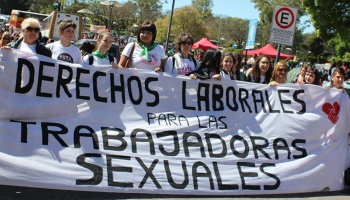 Trabajadoras sexuales le reclaman al gobierno que las consideren “parte de la economía popular”