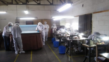 Autoridades del SPB montaron un taller clandestino de barbijos