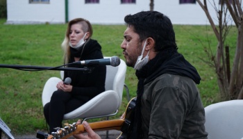 Berisso: Música, solidaridad y empatía en el Centro de Aislamiento