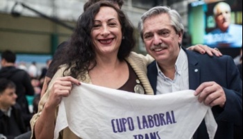 Alberto Fernández implementó por decreto el cupo laboral trans para el ámbito público nacional