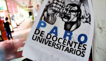 Los docentes universitarios paran en reclamo de una recomposición salarial