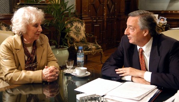 Estela De Carlotto: “Alberto Fernández es un excelente heredero de Néstor”