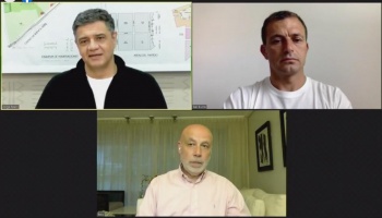 En una charla abierta Jorge Macri y “Bali” Bucca dialogaron sobre los pro y contra de la provincia